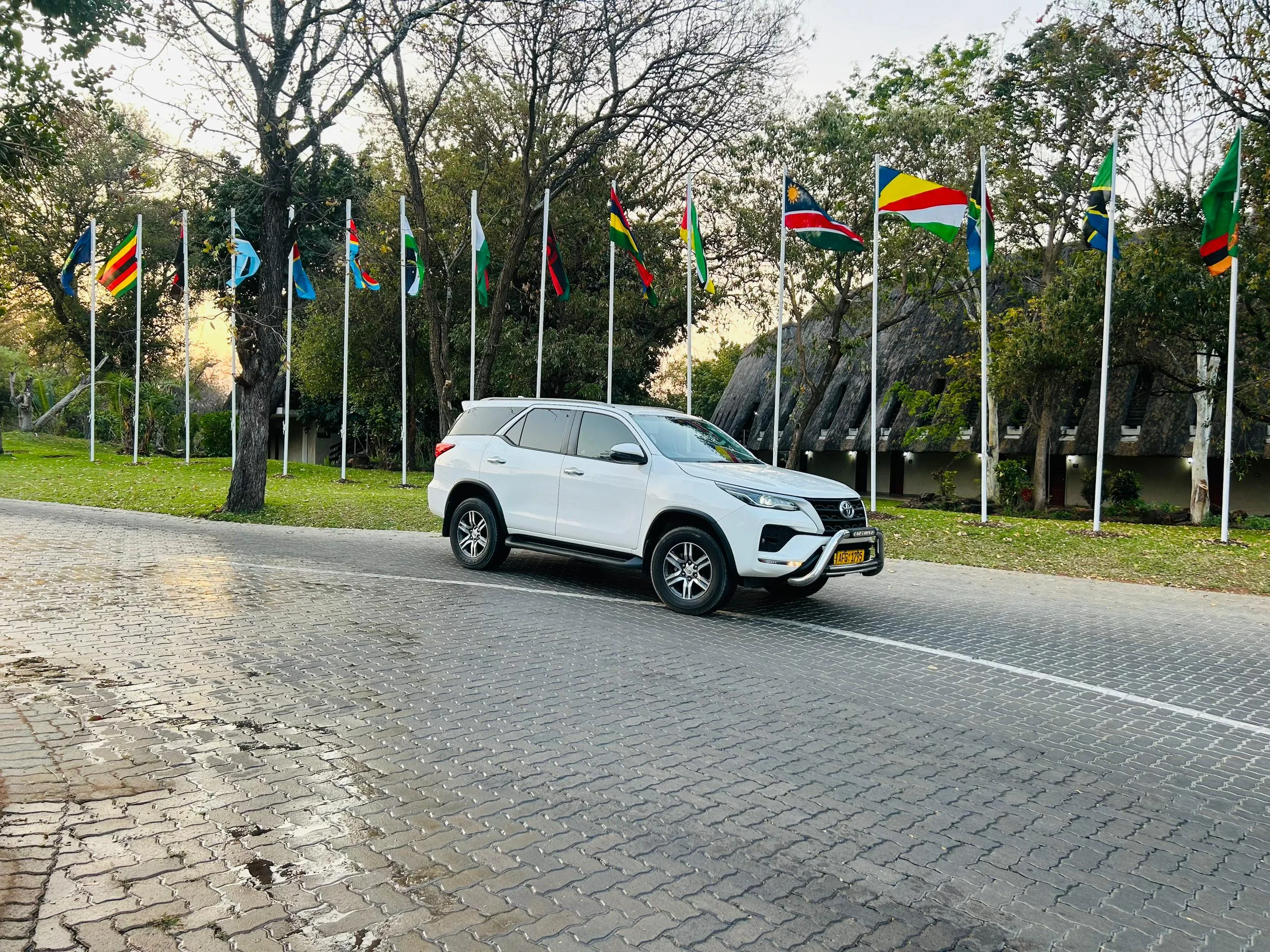 Cape Saints fleet staged with regional flags